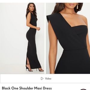 Black One Should Maxi Dress